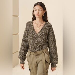 ZARA SRPLS 100% Wool Heritage Knit Sweater – Rare Limited Release | Size L